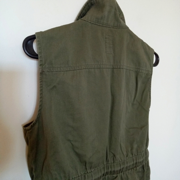 Decree Jeans Utility Vest with Gem Detail - Picture 5 of 7